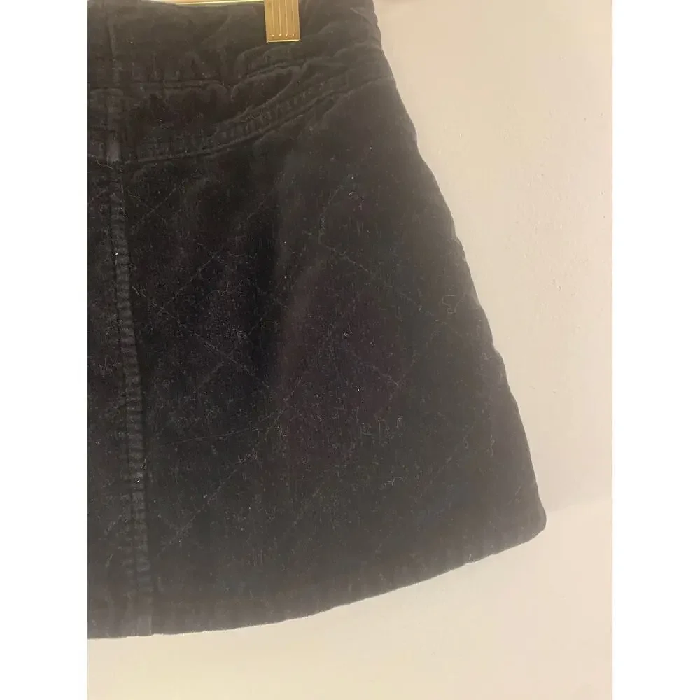 GYMBOREE Girl’s Tre Chic Quilted Velvet Skort / Size: 5